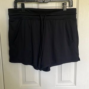 Used Women’s All In Motion Size Medium Black Athletic Shorts